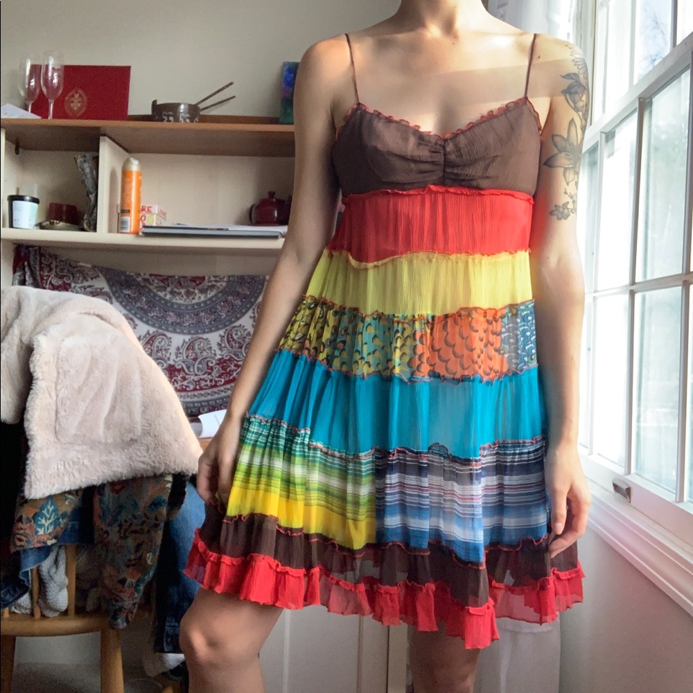 BCBG Colorful Dress
